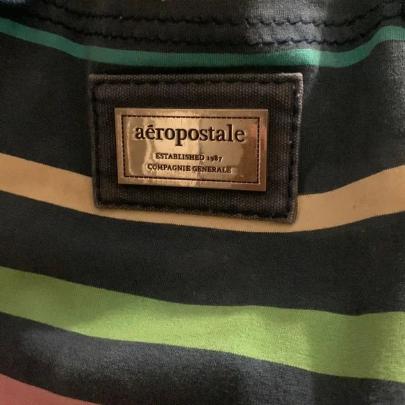 Aeropostale Striped Tote Bag - Picture 3 of 3